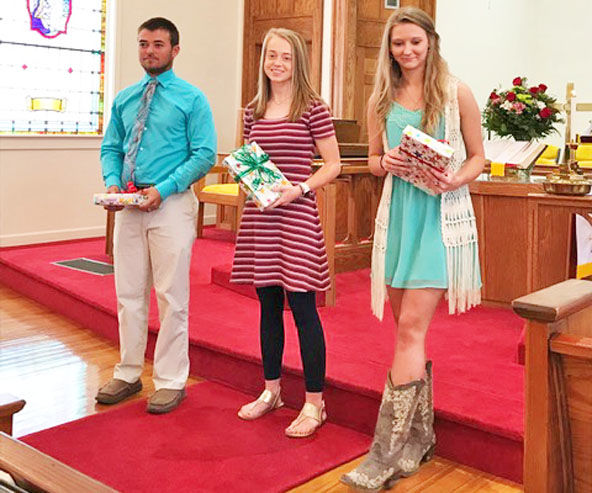 Love Joy United Methodist Church recognizes students